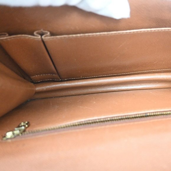 LOUIS VUITTON Pochette Dam GM Clutch Hand Bag Monogram Leather - Picture 3 of 16